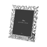 MICHAEL ARAM  5x7" Silver Laurel Picture Frame