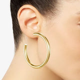 GIANI BERNINI 18K Gold Tube Hoop Earrings