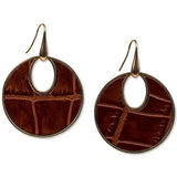 PATRICIA NASH Leather Earrings