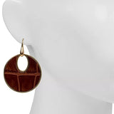 PATRICIA NASH Leather Earrings