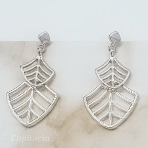 Layered Pendant Earrings