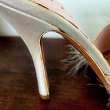 AGENT PROVOCATEUR Vintage Slipper Heel