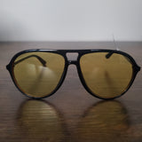 BP Yellow Aviator Sunglasses