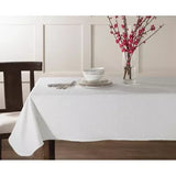 LENOX Opal Innocence Oblong 60" x 140" Platinum Tablecloth