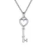 GIANI BERNINI Heart Key Pendant Necklace