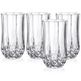 LONGCHAMP Crystal Highball Glasses, 4 Pc Set