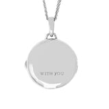 WITH YOU Elaine Locket Necklace