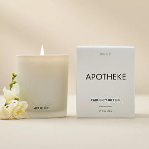 APOTHEKE Earl Gray Bitters Candle