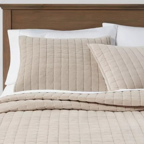 King Velvet Quilted Sham