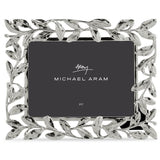 MICHAEL ARAM  5x7" Silver Laurel Picture Frame