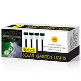 Solar Landscape Lights, 4 Pack