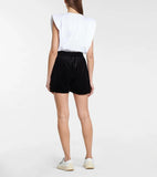 NORMA KAMALI Velvet Shorts