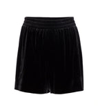 NORMA KAMALI Velvet Shorts