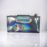 ADRIENNE VITTADINI Iridescent RFID Protected Clutch Wallet