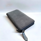 Handmade Embossed Leather Wristlet/Wallet
