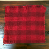 TUCKER & TATE Fuzzy Plaid Blanket Scarf