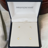 ARGENTO VIVO CZ Post Earring Set