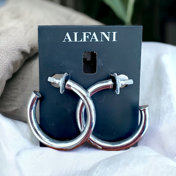 ALFANI Tube Hoop Earrings