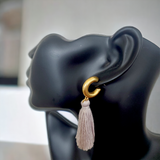 MADEWELL Tassel Hoop Earrings