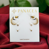 PANACEA Crystal Earring Set