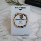 UNWRITTEN Labradorite Stone Pendant Bracelet