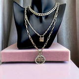 GUESS Layered Chain Necklace