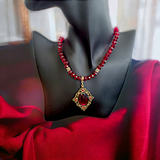 1928 Filigree Pendant Necklace