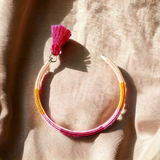 INC Color Block Thread-Wrapped Bracelet