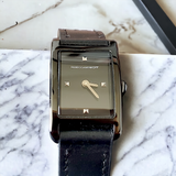 REBECCA MINKOFF Leather Wrap Watch