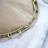 ADORNIA Gold Link Bracelet