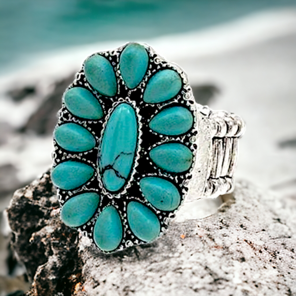 Turquoise Stretch Ring