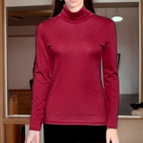 MAJESTIC FILATURES Delux Cashmere Turtleneck Top