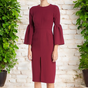 JILL STUART Slit Front Sheath Dress