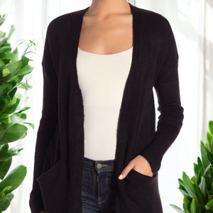 CATHERINE MALANDRINO Cashmere Cardigan Sweater