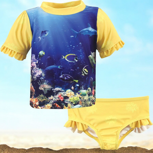 HUDSON BAY Baby Swim Rashguard Set