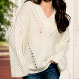 Oversized V-neck Sweater