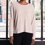 FOR THE REPUBLIC Soft Waffle Knit Top