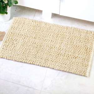 Hand-Made Metallic Weave Jute Rug