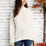 AMERICAN RAG Balloon Sleeve Sweater