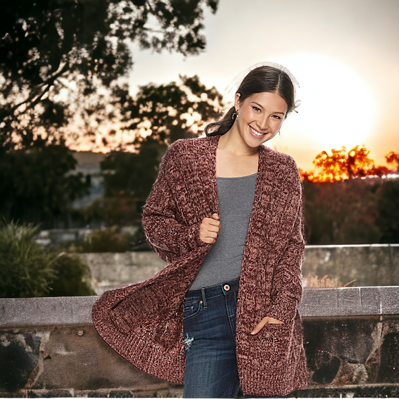 AMERICAN RAG Cable Knit Cardigan