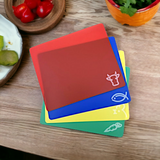 Flexible Cutting Board Set, 4 Pcs