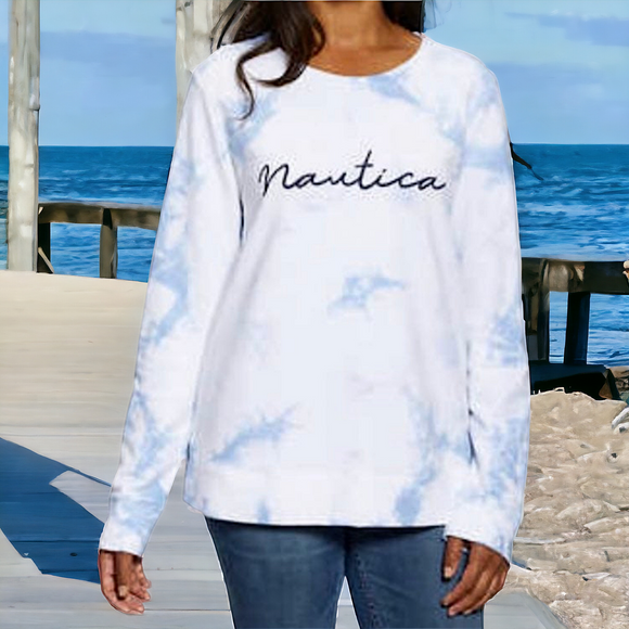 NAUTICA Tie Dye Sweatshirt