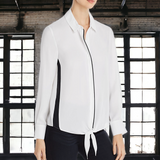 LE GALI Tie Front Blouse