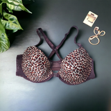 Leopard Racerback Bra