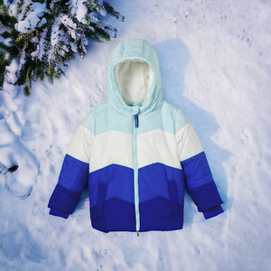 Cat & Jack Kid's Chevron Puffer Jacket