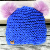 OBERMEYER Girl's Knit Glen Pom-Pom Beanie