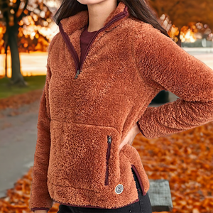 RE-SPUN Sherpa Pullover