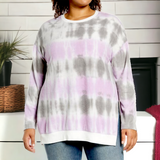 MELLODAY Plus Tie Dye Sweatshirt