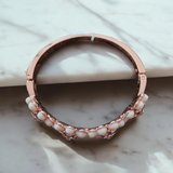 CHARTER CLUB Rose Gold Flower Bracelet