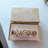 CHARTER CLUB Rose Gold Flower Bracelet